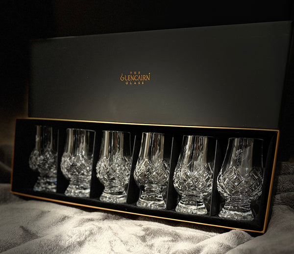 Cut Glencairn® Crystal Glass Gift Set of 6