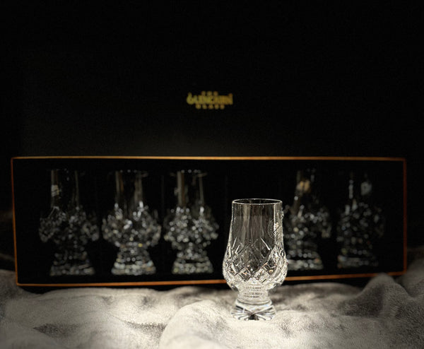 Cut Glencairn® Crystal Glass Gift Set of 6