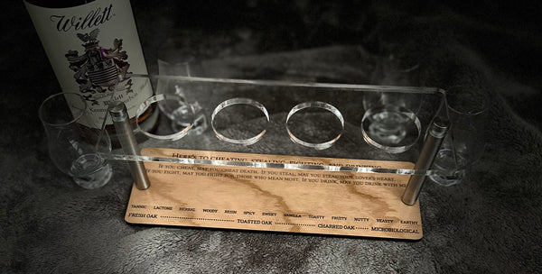 Executive Whiskey Tasting Board