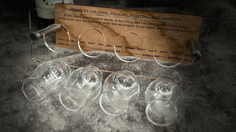 Executive Whiskey Tasting Board